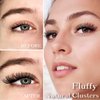 SLSXNL Natural Wispy Lash Clusters 9-14mm Eyelash Clusters C Curl Cluster Eyelash Extensions False Eyelashes Individual Lashes 9mm 10mm 11mm 12mm 14mm 120 Clusters