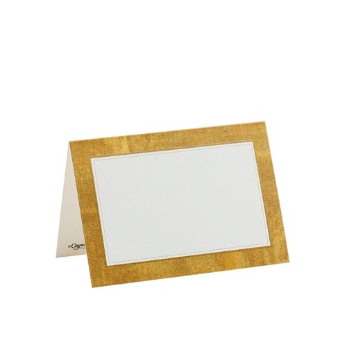 Caspari Gold Leaf Name Place Cards - Set of 10