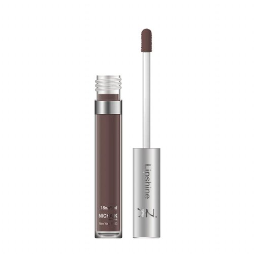 Nicka K LipshineChocolate'' A52, Cosmetics, vibrant colors, bright colors, shining lips, lip shine, long lasting,