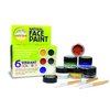 EARTH PAINTS Natural Face Paint Kit 7 Colors, 1 EA