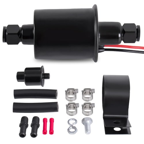 EVERESTWAY Universal 12V Electric Fuel Pump 2.5-4.5 PSI Compatible with Gas Diesel Marine Carburetor Marine E8016S