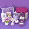 Gifts for Women,Gifts Basket for Women & Teen Girls Purple Relaxing Bath Gifts Basket Set Birthday Gifts Ideas for Women Relaxing Spa Gifts Self Care Gifts Box for Female Friends Christmas Gift