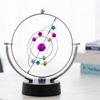CHANGSHUN Electronic Perpetual Motion Battery Operated Home Office Desk Ornament (Solar System)