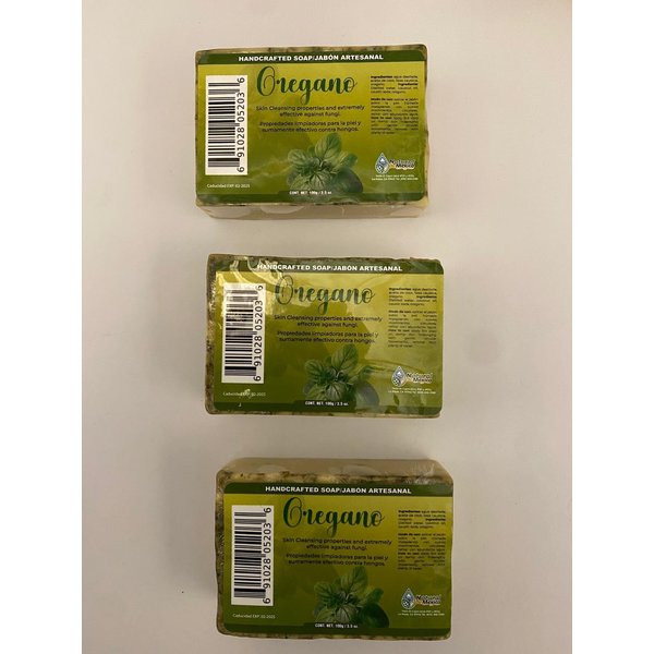 3 Pack Aceite de Oregano Oil Jabon de Barra Bar Soap