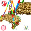 Bonka Bird Toys 2165 Small Rainbow Mat Swing Perch Bird Toy