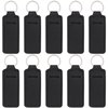 AUEAR, 10 Pack Lip Balm Sleeves Lipstick Holder Chapstick Keychain Holders Lip Gloss Holder for Women and Girls