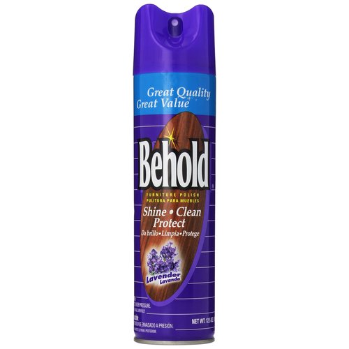 Endust Behold Furniture Polish, Lavender, 12.5 Ounce