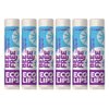 Eco Lips Bee Free Vegan Unscented 100% Natural Lip Balm - Soothe and Moisturize Dry, Cracked and Chapped Lips - 100% Plastic-Free Plant Pod Packaging - Made in USA (6 Tubes)
