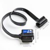 bbfly-A9 OBD II OBD2 16 Pin Splitter Extension 1x Male and 2X Female Extension Cable Adapter (2FT/60CM)