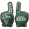 Pets First NBA Milwaukee Bucks #1 FAN TOY. Best SPORTS Dog Toy with Double Stitched Trim and Tough Nylon Material filled with Chewable Polyfill and INNER SQUEAKER