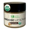 Organic Brown Sugar Lip Scrub Stocking Stuffers – 0.7oz – USDA Organic Lip Exfoliator Scrub for Dry Lips - Fair Trade, Brown Sugar, Jojoba Oil, Beeswax, Coconut Oil - Lip Scrubber Exfoliator