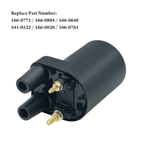 166-0820 Ignition Coil for Onan 166-0648 166-0772 166-0804 541-0522 Engine He166-0761 He541-0522 Generator, Fits Onan Points Models BF B43 B48 NHC CCK