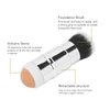 Oil absorbing Volcanic Roller, Reusable Portable Oily Skin Control Roller, Results Remove Excess Shine Rolling Stone with Brush for Oily Skin Care Oil Blotting Sheets
