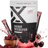 CardoMax Energy Intensifier Liquid Energy Boosting Water Flavoring with 200mg Caffeine, BCAA, 100% Vitamins B12, B6, and B3, Keto-Friendly, Vegan, Sugar-Free, No Calories - Black Cherry Flavor