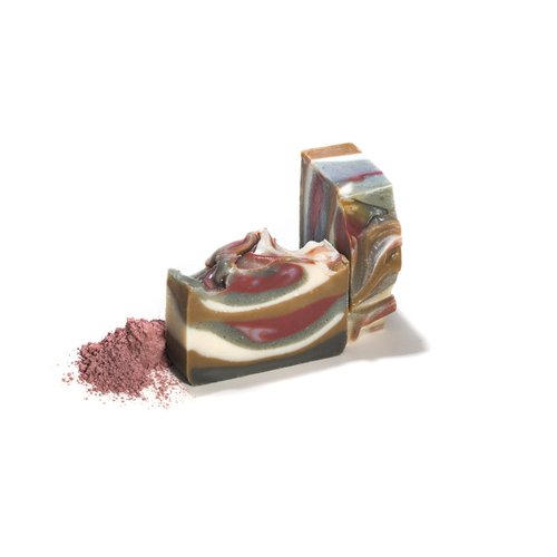 Brazilian Mud Soap (4Oz) - Handmade Soap Bar with French Lavender and Fennel Essential Oils - Organic and All-Natural – by Falls River Soap Company