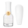 MIZHSE Quick Dry Nail Polish, Milky White Nail Polish Air Dry Fast, 15 ml Regular Water-based Nail Lacquer Non Gel Full Coverage High Glossy Shine Nail Art Manicure Home