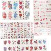 130pcs /Set Temporary Tattoo Stickers,Disposable Waterproof Tattoo 3D Flower Tattoo Stickers Butterfly Fake Tattoo Body Art Sticker