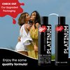 Wet Platinum Silicone-Based Lube for Men, Women & Couples, 3 Fl Oz - Ultra Long-Lasting & Water-Resistant Premium Personal Lubricant - Safe to Use with Latex Condoms - Non-Sticky & Hypoallergenic