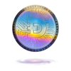 Cryptochips Dogecoin (Doge) Galaxy Coin Custom Physical Crypto Coins You Can HODL | Anodization Technology and Electrolytic Coloring