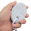 The Original Pumice Stone for Feet and Foot File Set – Rust-Resistant Stainless Steel Foot Scrubber, Scraper, or Callus Remover and Stone Help Smooth Rough, Dry Heels and Feet – Spa and Pedicure Items
