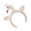 ABOOFAN 1pc Swan Headband Prom Headpiece Spa Headbands Makeup Hair Band Cosplay Hair Band Animal Themed Party Hats Swan Shape Headband Funny Headband Hair Accessories Lovely Headdress Yoga
