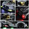 YEABRICKS LED Light for Lego-42156 Technic Peugeot 9X8 24H Le Mans Hybrid Hypercar Building Blocks Model (Lego Set NOT Included)