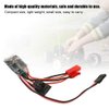 RC Brushed ESC, 30A 4-8V ESC Two Way RC Brushed Motor Speed Controller for 1/16 1/18 1/24 Car Boat (with Brake)