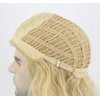 Topcosplay Mens Wigs 80s Mullet Wig Blonde Long Curly Halloween Costumes Wig (Blonde)