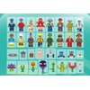 JHESAO Plants and Zombies PVZ Toys Assembly Action Figures PVZ Assemblable Toys Set 1 2 Series 687 PCS Great Gifts for Kids and Fans,Birthday and Christmas Party New