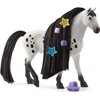 Schleich Horse Club Sofia's Beauties, Knabstrupper Stallion Beauty Horse with Brushable Hair - 8pc Styling Horse Figurine and Playset Accessories for Boys and Girls, for Kids Ages 4+