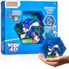 WOW! PODS 4D Sonic The Hedgehog Toy - Unique Connectable & Collectable Sonic Figure, Wall/Shelf Display Toy Figure, Easter Basket Stuffers, Sonic Action Figures, Sonic Toys & Gifts for Kids & Adults