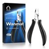 Toenail Clippers for Thick Nails,Nail Clippers for Seniors Toe Nail Clippers Adult Long Handle Safety Ingrown Toenail Tool Fingernail Clippers Black