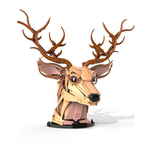 SEMKY Deer Ornament Building Block Set (1070 Pieces) -Building Blocks Gifts for Kid and Adult