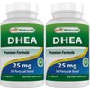Best Naturals DHEA (Mirconized) 25mg 240 Tablets - Pack of 2