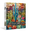 Cactus Puzzles for Adults 1000 Pieces and up, PICKFORU Stained Glass Puzzle Including Mosaic Art Cactus, Colorful Succulent Puzzles for Plant Lovers