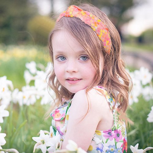 Casoty 1 Pcs Knotted Hair Band, Knotted Headband for Girls, No Slip Cute Headbands, Girl Hair Accessories for Daily Wear Birthday Party Gifts