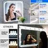 MY BEAUTY LIGHT LED Vanity Lights Strip for Mirror, 6000K Bright Daylight White Vanity Mirror Lights, 4.92FT Dimmable Makeup Light, ELT Approval 24V Stick on Lights for Mirror