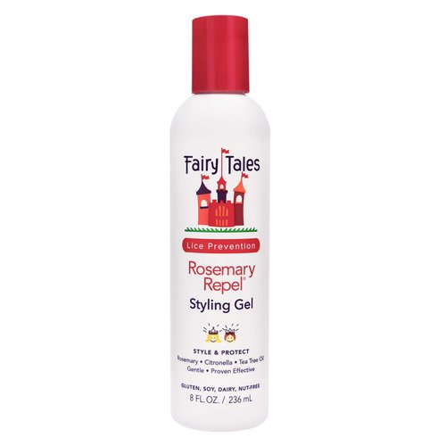 Fairy Tales Rosemary Repel Daily Kids Hair Gel – Kids Like the Smell, Lice Do Not, 8 fl oz. (Pack...