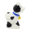Little People Replacement Part for Collectible Fisher-Price Barnyard Farm Dollhouse Playset 77309 - Replacement Black and White Cow Figure