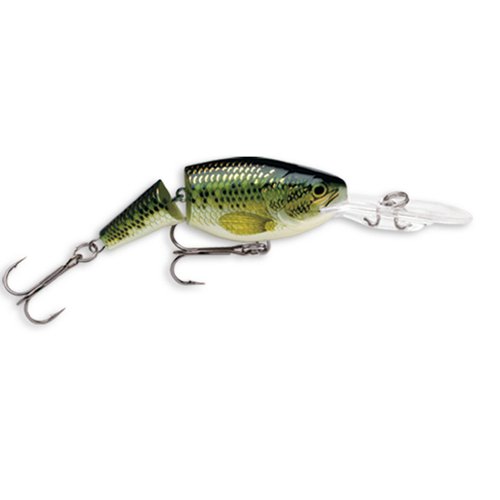 Rapala Jointed Shad Rap 07 Fishing lure, 2.75-Inch, Baby Bass