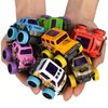 Neureyte 16 Pack Die-cast Mini Monster Truck for Boys and Girls,Pull Back Alloy Trucks Toy,Mini Pull Back Cars,Die-cast Race Cars for Kids Party Favors