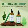 Yeokoe Jojoba Oil Pure Cold Pressed & Unrefined Gua Sha for Healthier hair & Smoother skin Base Carrier Moisturizing Oil 3.52oz/100ml