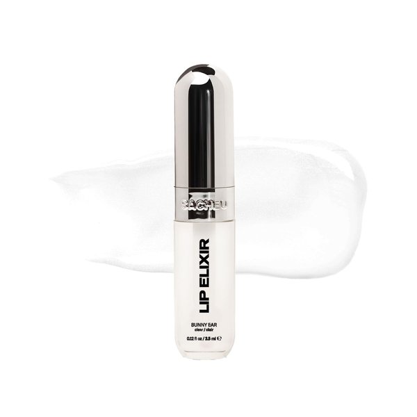 Sacheu Lip Elixir Nourishing Lip Glaze and Lip Tint Gloss. High-Shine Lip Gloss. Moisturizing Lip Gloss Enriched with Lip Oils For Hydrating Smooth Finish, Cruelty-Free (Clear)
