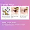 KISS imPRESS Falsies False Eyelashes, Lash Clusters, 'Natural', 12 mm, Includes 20 Clusters, 1 applicator, Contact Lens Friendly, Easy to Apply, Reusable Strip Lashes