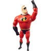 Mattel Pixar Mr. Incredible Figure True to Movie Scale Character Action Doll Highly Posable with Authentic Costumes for Storytelling, Collecting, The Incredibles Toys Kids Gift Ages 3 and Up