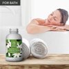 Bath Sea Salt Monoi de Tahiti 21.16 Oz (600g) - Bath Salts with Coconut Essential Oil and Gardenia Flowers Extract for Bath Soak - Relaxing Bath - Good Sleep - Aromatherapy - Sea Salt Bath