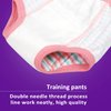 MooMoo Baby Cotton Training Pants Strong Absorbent Toddler Potty Training Underwear for Baby Girl Pee Pants 2T