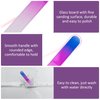 EAONE Glass Nail File with Case 3 Pack, Crystal Nail Files, Double-Sided Etched Fingernail Glass Nail Files for Natural Nails Professional Foot Nail Care Tool with Case Stocking Stuffers for Women