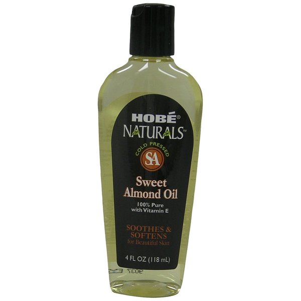 Hobe Naturals Sweet Almond Oil, 4 Fluid Ounce