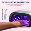 SUNUV SUN3 Professional UV Light for Nails, 48W LED UV Nail Lamp for Gel Nail Polish with 4-Timer and Sensor, 39 PCS LED Beads, Nail Dryer for Salon Home Gift for Woman Mom Girl